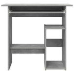 Skrivebord Betonggrå 80X45X74 Cm Konstruert Tre