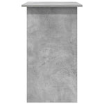 Skrivebord Betonggrå 80X45X74 Cm Konstruert Tre