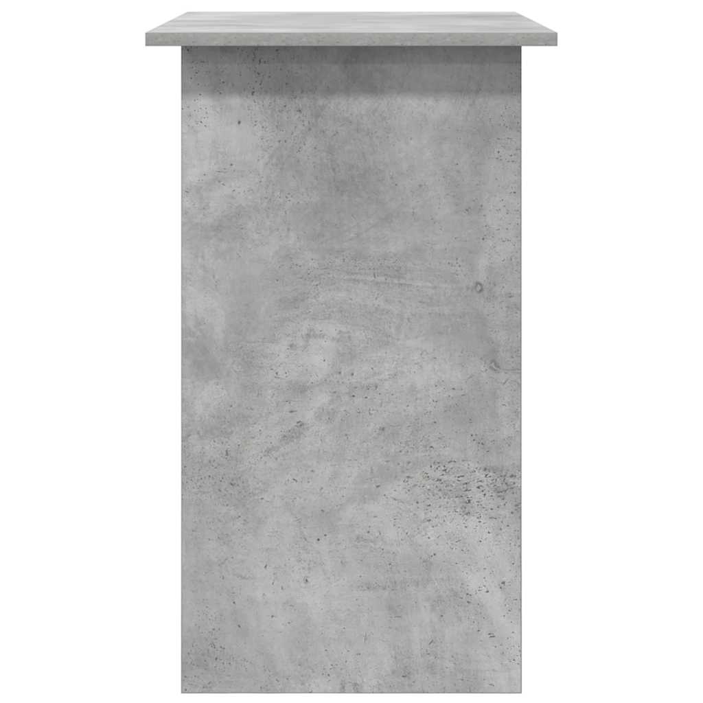 Skrivebord Betonggrå 80X45X74 Cm Konstruert Tre