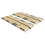 Spilebaser 2 Stk Med 28 Lameller 7 Soner 90X200 Cm