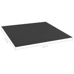 Underlag Til Sandkasse Svart 120X110 Cm
