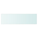 Hyllepaneler 2 Stk Klart Glass 70X20 Cm
