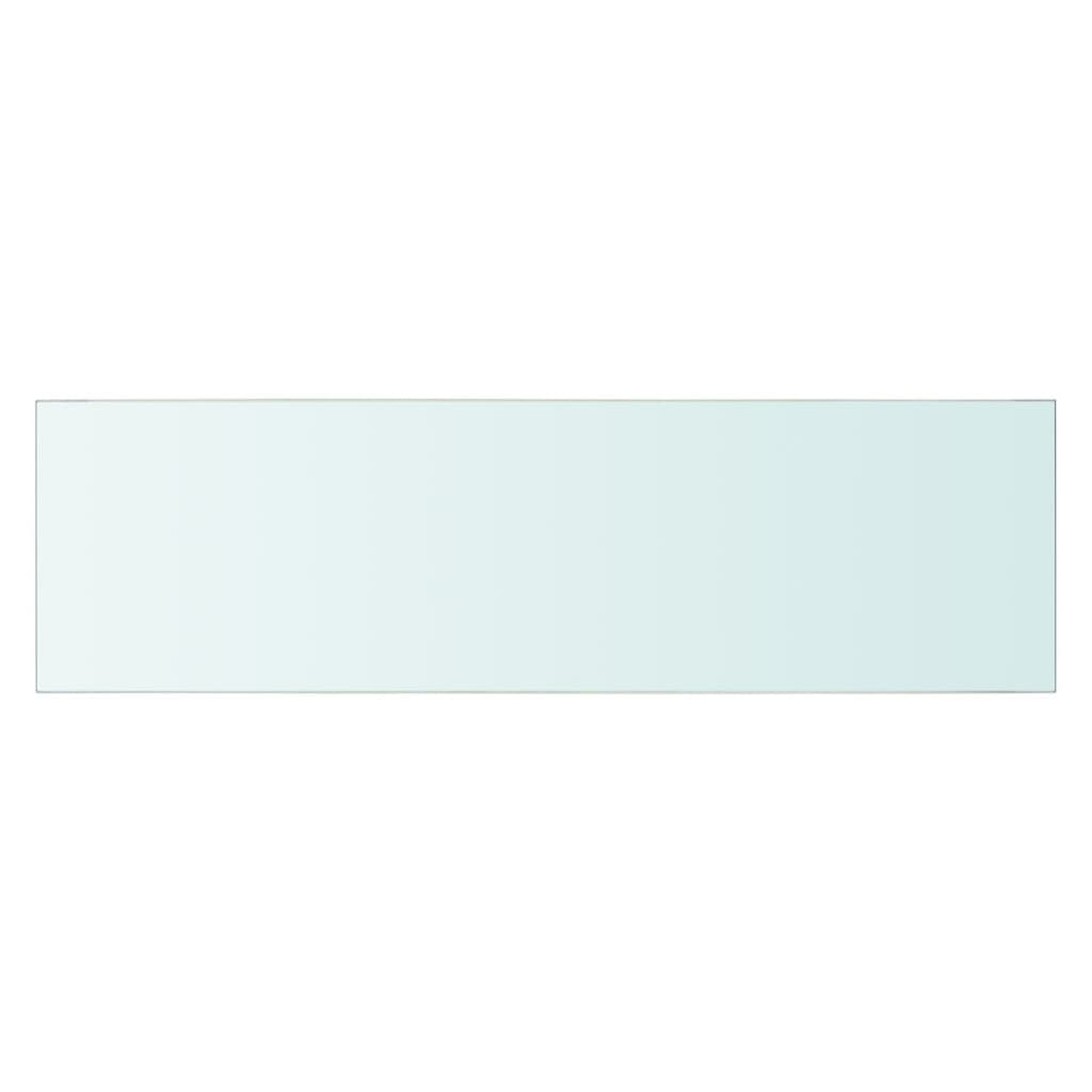 Hyllepaneler 2 Stk Klart Glass 70X20 Cm