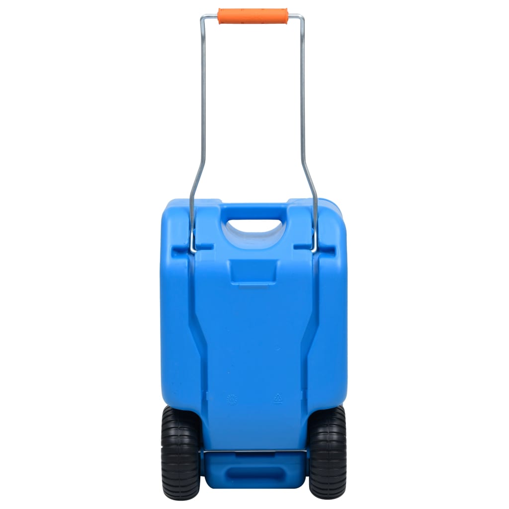 Vanntank Med Hjul For Camping 25 L Blå
