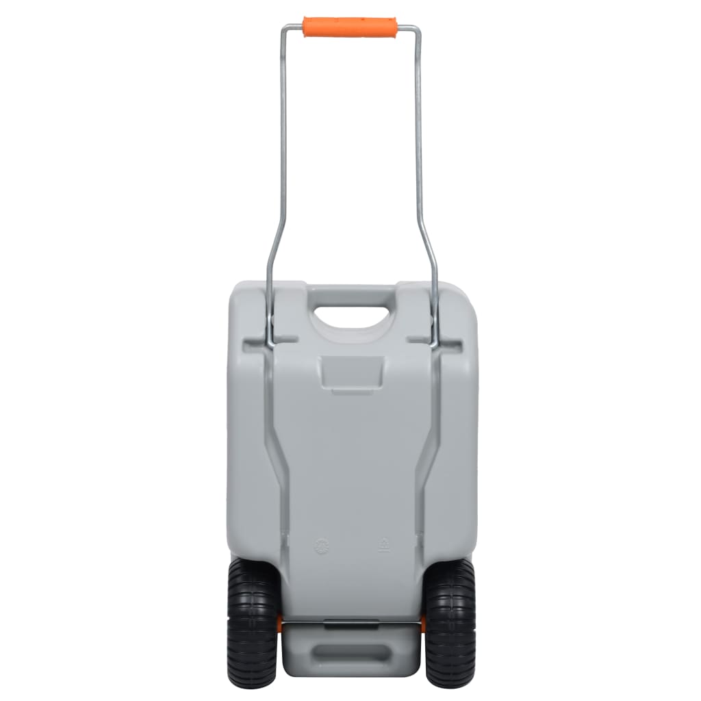 Vanntank Med Hjul For Camping 25 L Grå