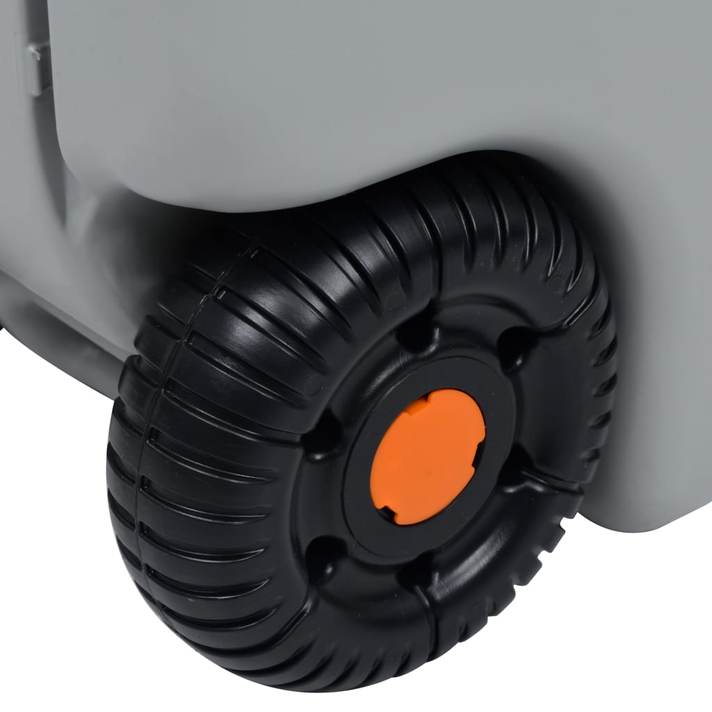 Vanntank Med Hjul For Camping 25 L Grå