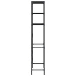 Oppbevaringsstativ Over Vaskemaskin Svart 69X28X169 Cm