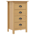 Skjenk Hill 46X35X80 Cm Heltre Furu