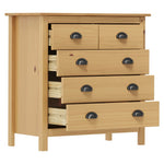 Skjenk Hill 79X40X80 Cm Heltre Furu