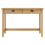 Konsollbord Hill Med 2 Skuffer 110X45X74 Cm Heltre Furu