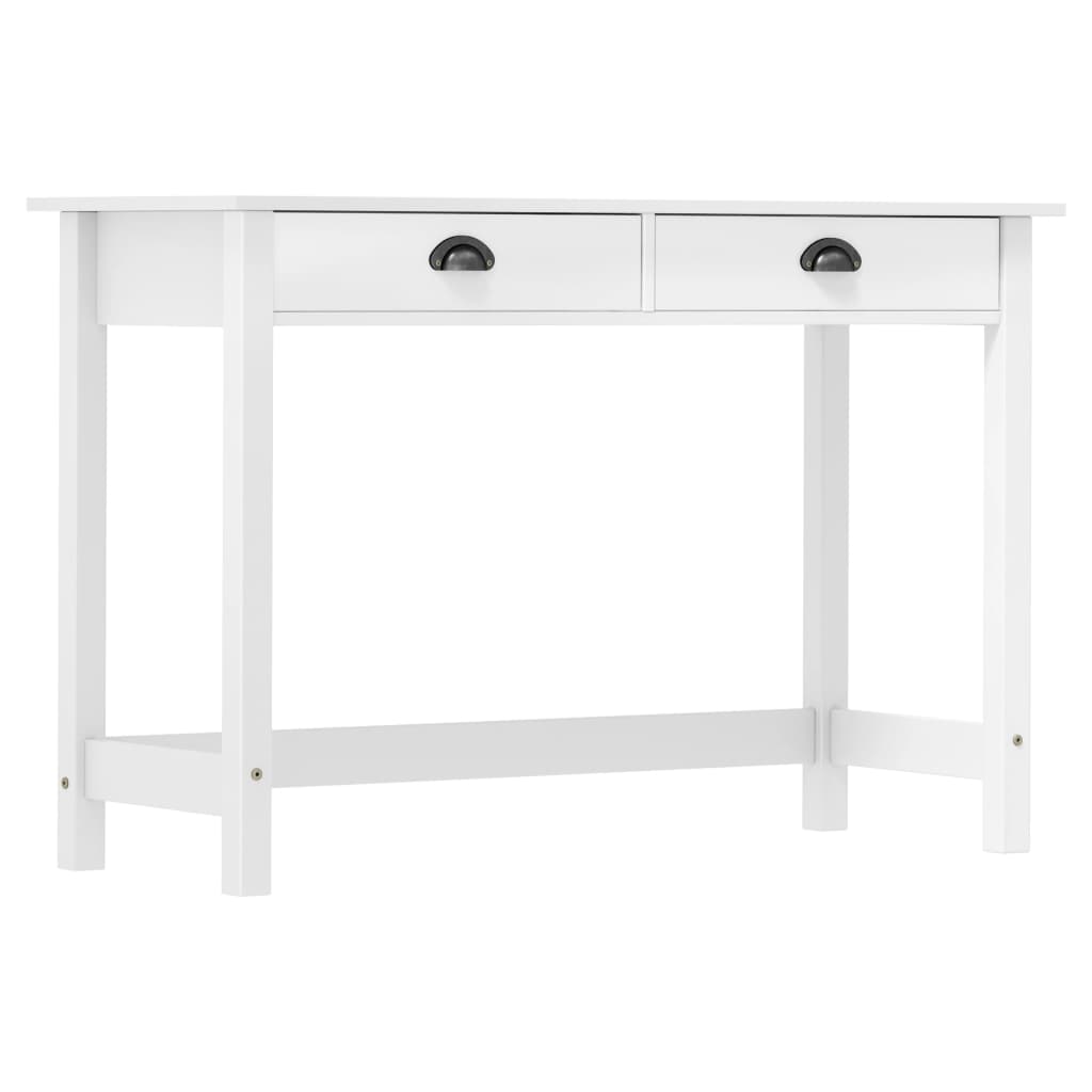 Konsollbord Hill Med 2 Skuffer 110X45X74 Cm Heltre Furu