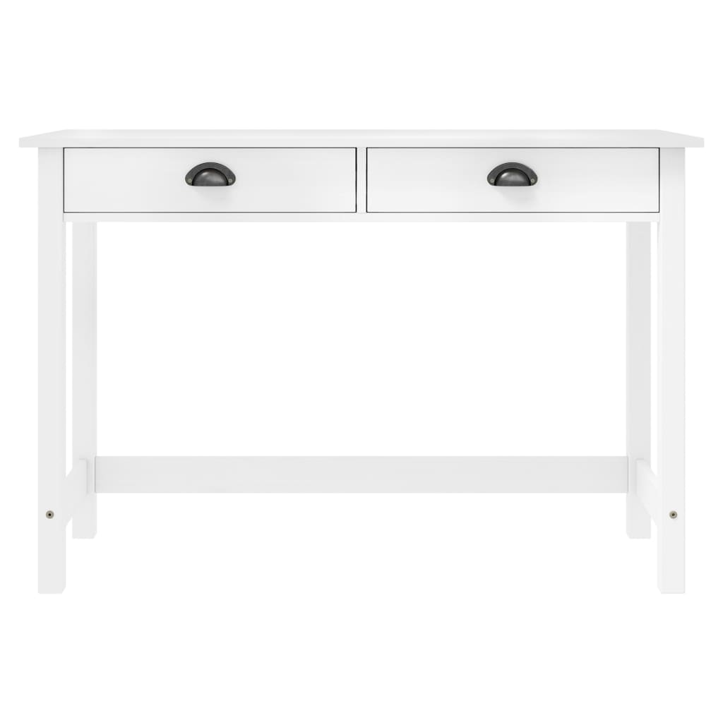 Konsollbord Hill Med 2 Skuffer 110X45X74 Cm Heltre Furu