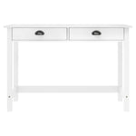 Konsollbord Hill Med 2 Skuffer 110X45X74 Cm Heltre Furu