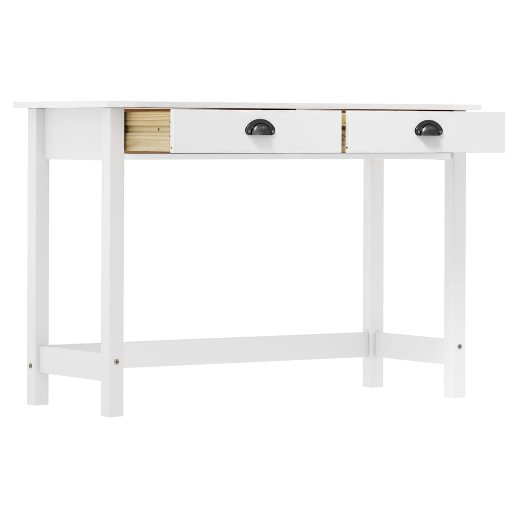 Konsollbord Hill Med 2 Skuffer 110X45X74 Cm Heltre Furu