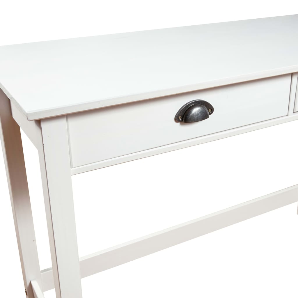 Konsollbord Hill Med 2 Skuffer 110X45X74 Cm Heltre Furu