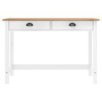 Konsollbord Hill Med 2 Skuffer 110X45X74 Cm Heltre Furu