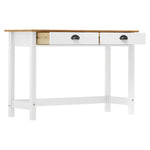 Konsollbord Hill Med 2 Skuffer 110X45X74 Cm Heltre Furu