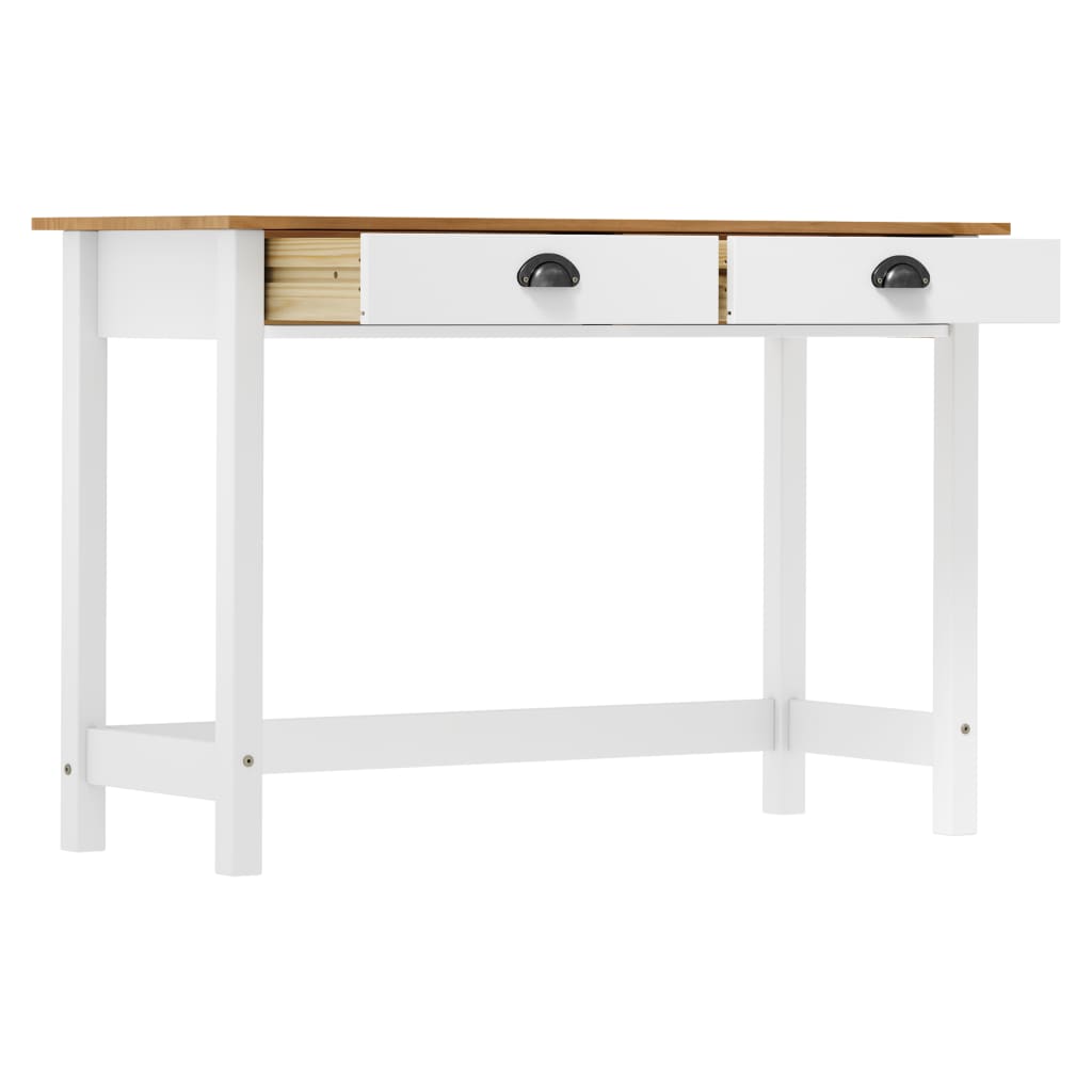 Konsollbord Hill Med 2 Skuffer 110X45X74 Cm Heltre Furu