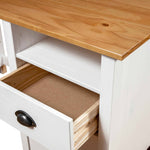 Skrivebord Hill Med 3 Skuffer 120X50X74 Cm Heltre Furu
