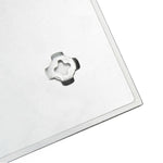 Veggmontert Magnetisk Tavle Glass 60X60 Cm