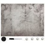 Veggmontert Magnetisk Tavle Glass 80X60 Cm
