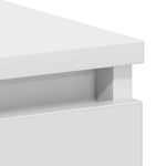 Skrivebord Hvit 90X45X76 Cm Konstruert Tre