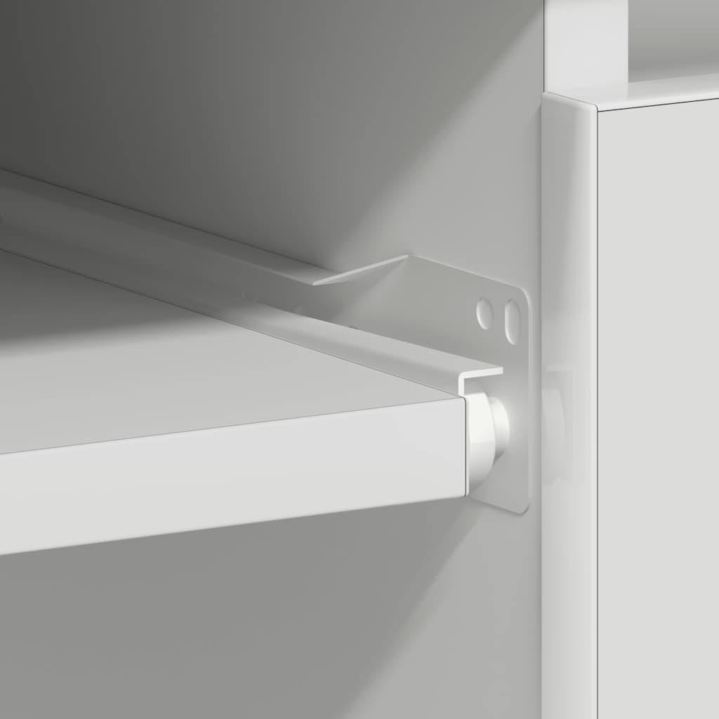 Skrivebord Hvit 90X45X76 Cm Konstruert Tre