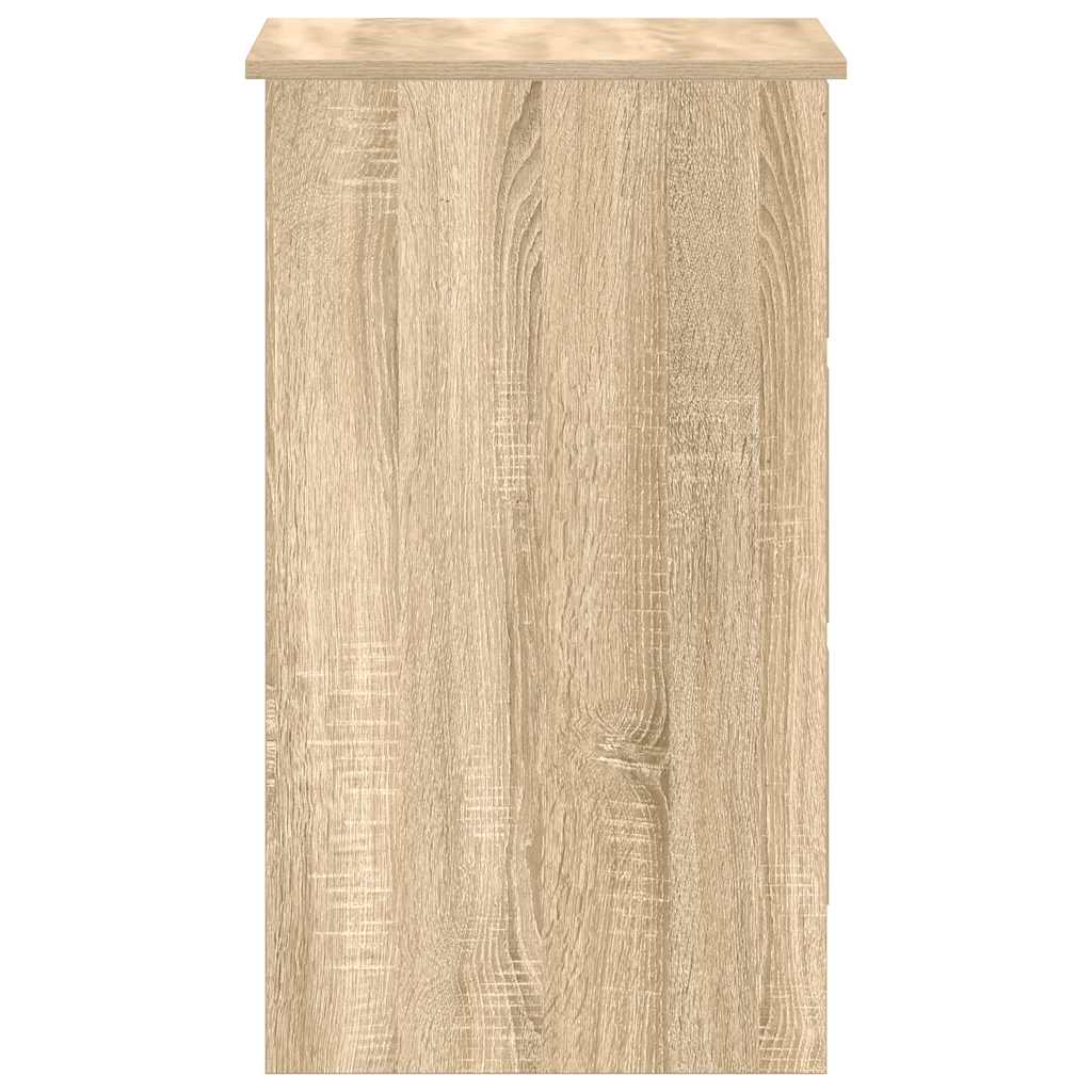 Skrivebord Sonoma Eik 90X45X76 Cm Konstruert Tre