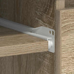 Skrivebord Sonoma Eik 90X45X76 Cm Konstruert Tre