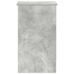 Skrivebord Betonggrå 90X45X76 Cm Konstruert Tre