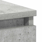 Skrivebord Betonggrå 90X45X76 Cm Konstruert Tre