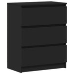 Skjenk Svart 60X35X76 Cm Konstruert Tre