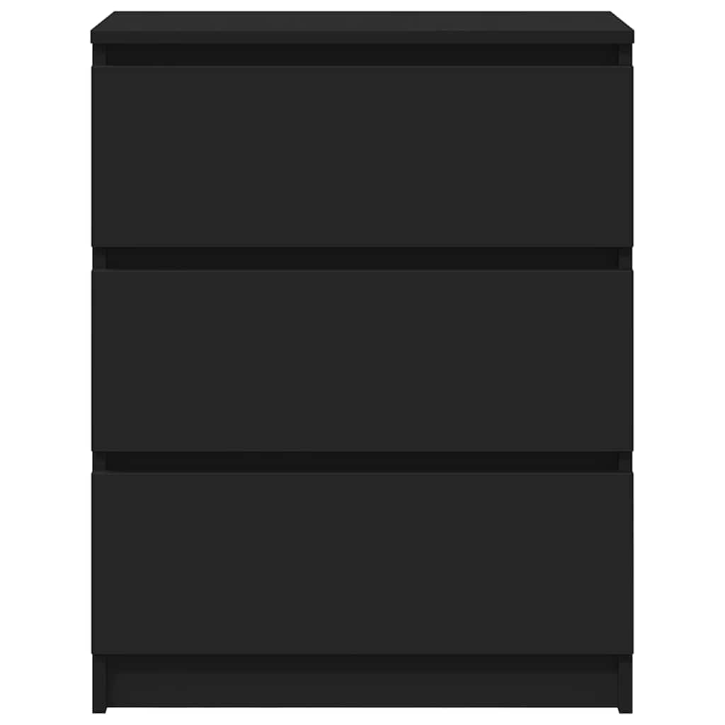 Skjenk Svart 60X35X76 Cm Konstruert Tre