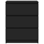 Skjenk Svart 60X35X76 Cm Konstruert Tre