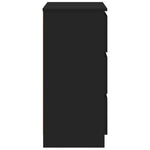 Skjenk Svart 60X35X76 Cm Konstruert Tre