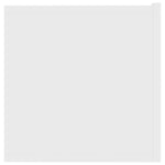 Tv-Benk Hvit 80X30X30 Cm Konstruert Tre