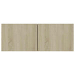 Tv-Benk Sonoma Eik 80X30X30 Cm Konstruert Tre