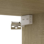 Tv-Benk Sonoma Eik 80X30X30 Cm Konstruert Tre