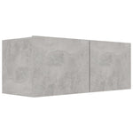 Tv-Benk Betonggrå 80X30X30 Cm Konstruert Tre