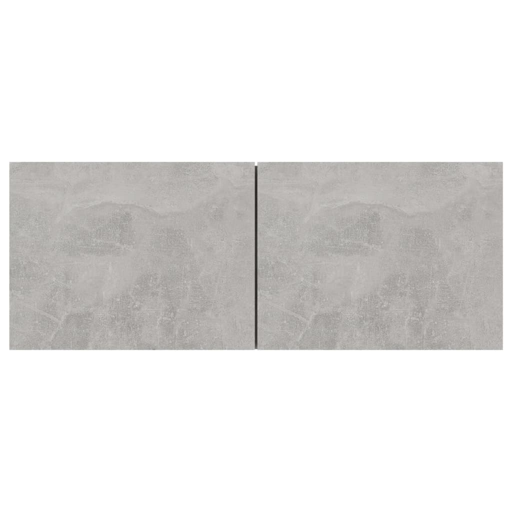 Tv-Benk Betonggrå 80X30X30 Cm Konstruert Tre