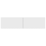 Tv-Benk Hvit 120X30X30 Cm Konstruert Tre