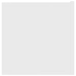 Tv-Benk Hvit 120X30X30 Cm Konstruert Tre