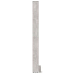 Cd-Hylle Betonggrå 102X16X177,5 Cm Konstruert Tre