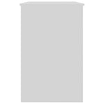 Skrivebord Hvit 100X50X76 Cm Konstruert Tre