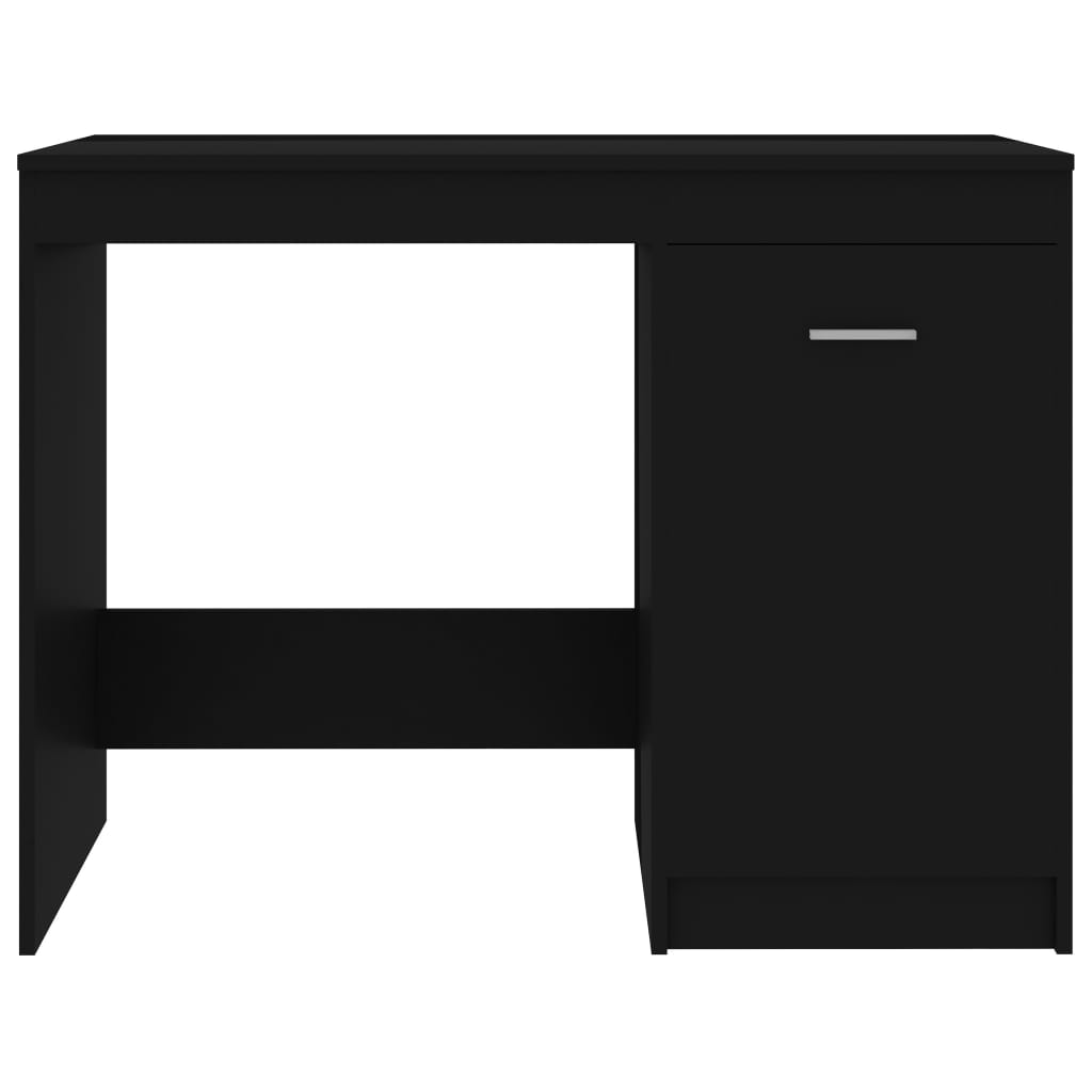 Skrivebord Svart 100X50X76 Cm Konstruert Tre