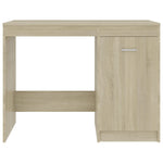 Skrivebord Sonoma Eik 100X50X76 Cm Konstruert Tre