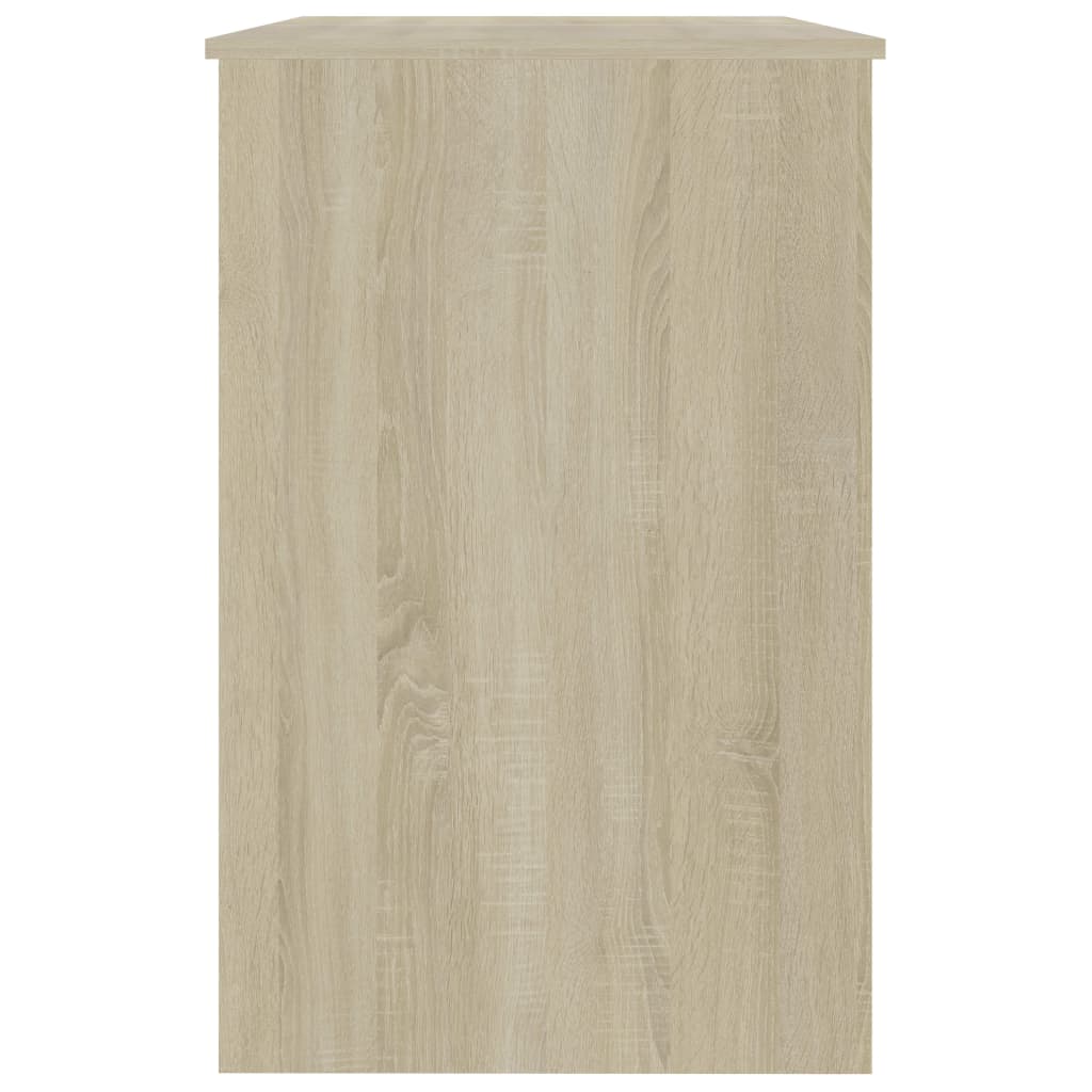 Skrivebord Sonoma Eik 100X50X76 Cm Konstruert Tre