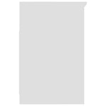 Kommode Hvit 40X50X76 Cm Konstruert Tre