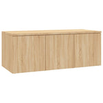 Tv-Benk Sonoma Eik 80X34X30 Cm Konstruert Tre