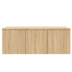 Tv-Benk Sonoma Eik 80X34X30 Cm Konstruert Tre